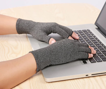 Arthritis Compression Half-Finger Gloves