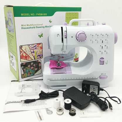 Electric Sewing Machine for Beginners - Adjustable Speed