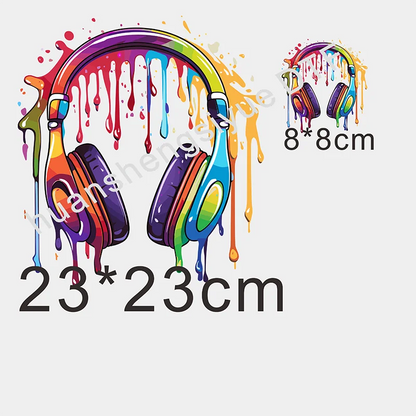 Heat Transfer Stickers For Clothing Shoes Heat Transfer Stickers Or Clothing Men's and Women's Hoodies DIYT Shirt Jacket Patches