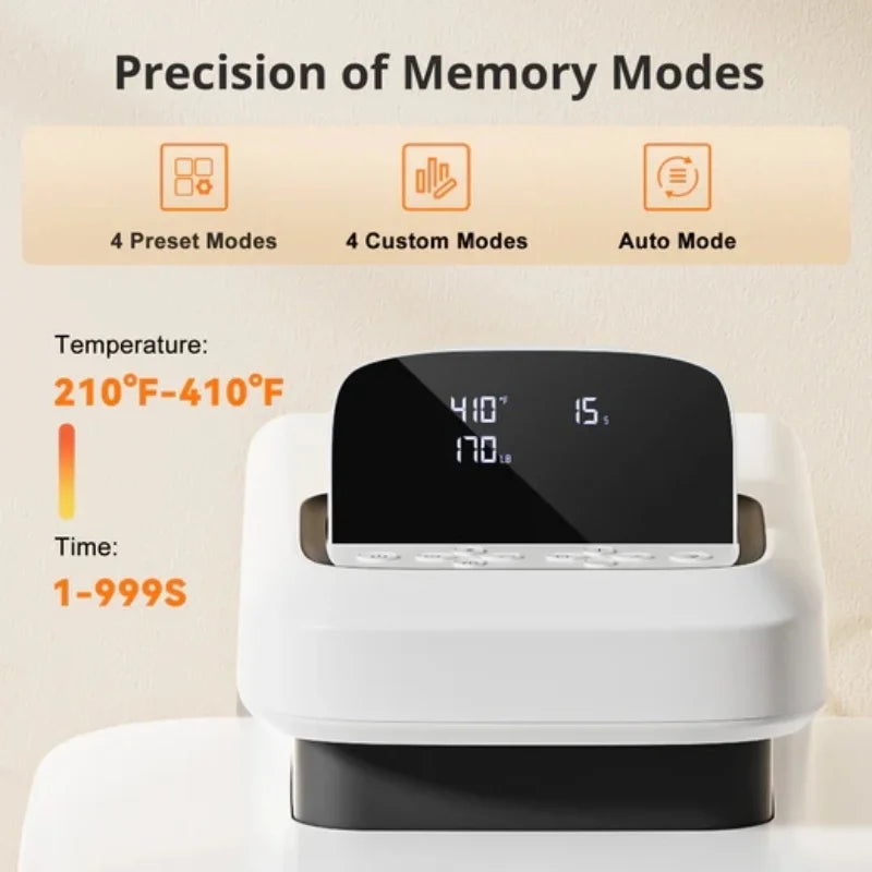 HTVRONT Auto Heat Press 2 -Heat Press Machine Heats Up Fast and Evenly 15x15 for T Shirts HTV, Sublimation, Heat Press Projects