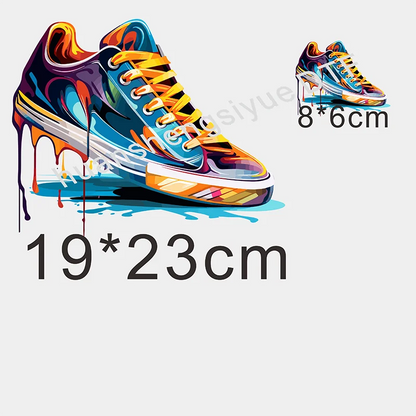 Heat Transfer Stickers For Clothing Shoes Heat Transfer Stickers Or Clothing Men's and Women's Hoodies DIYT Shirt Jacket Patches