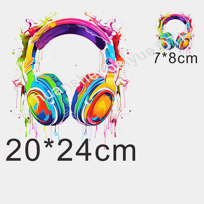 Heat Transfer Stickers For Clothing Shoes Heat Transfer Stickers Or Clothing Men's and Women's Hoodies DIYT Shirt Jacket Patches