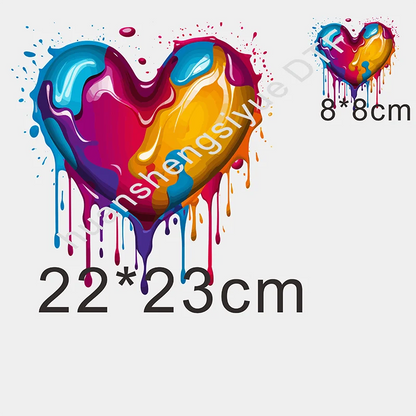 Heat Transfer Stickers For Clothing Shoes Heat Transfer Stickers Or Clothing Men's and Women's Hoodies DIYT Shirt Jacket Patches