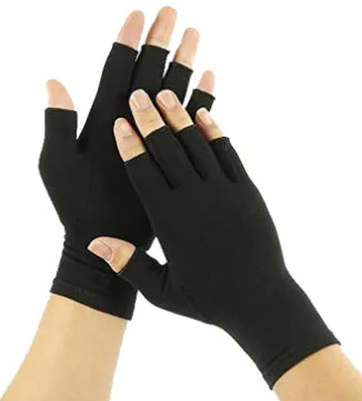 Arthritis Compression Half-Finger Gloves